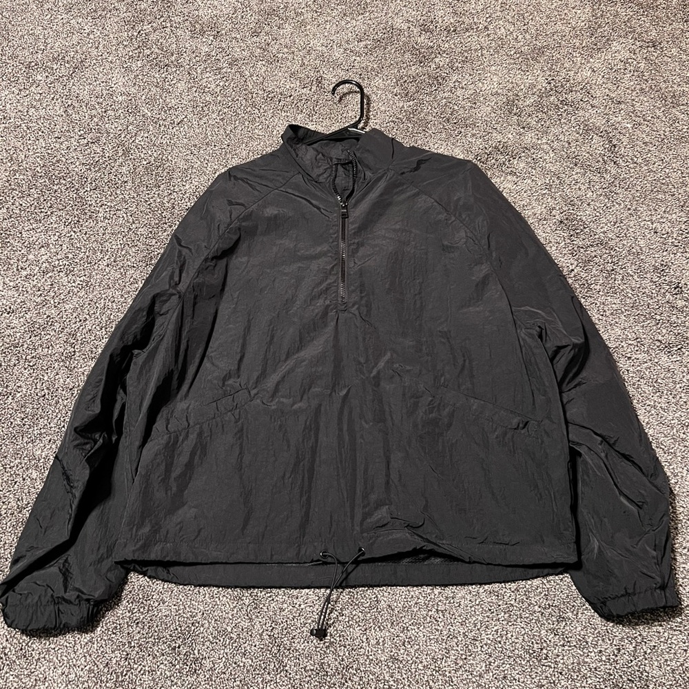Fashion Nova Black Raincoat